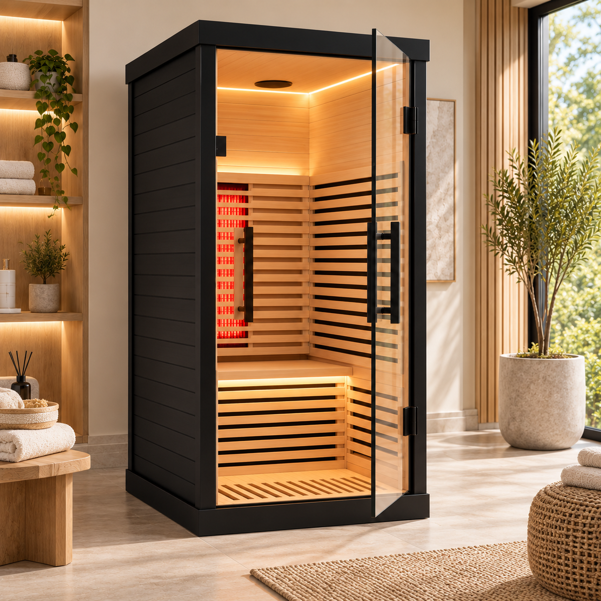YardSauna Forest 2-Person Infrared Sauna