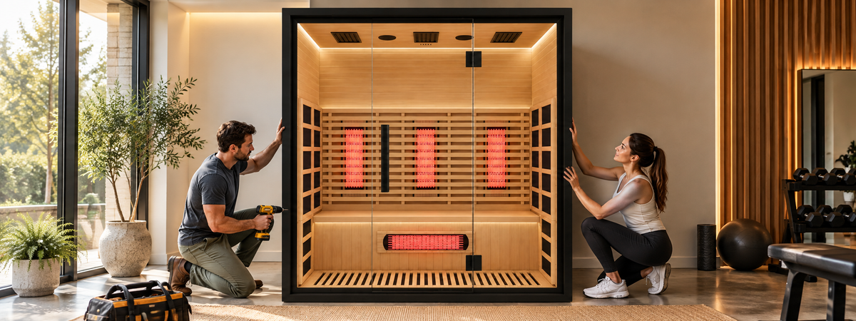 Sauna Installation Guide: YardSauna Forest 3-Person Infrared Sauna