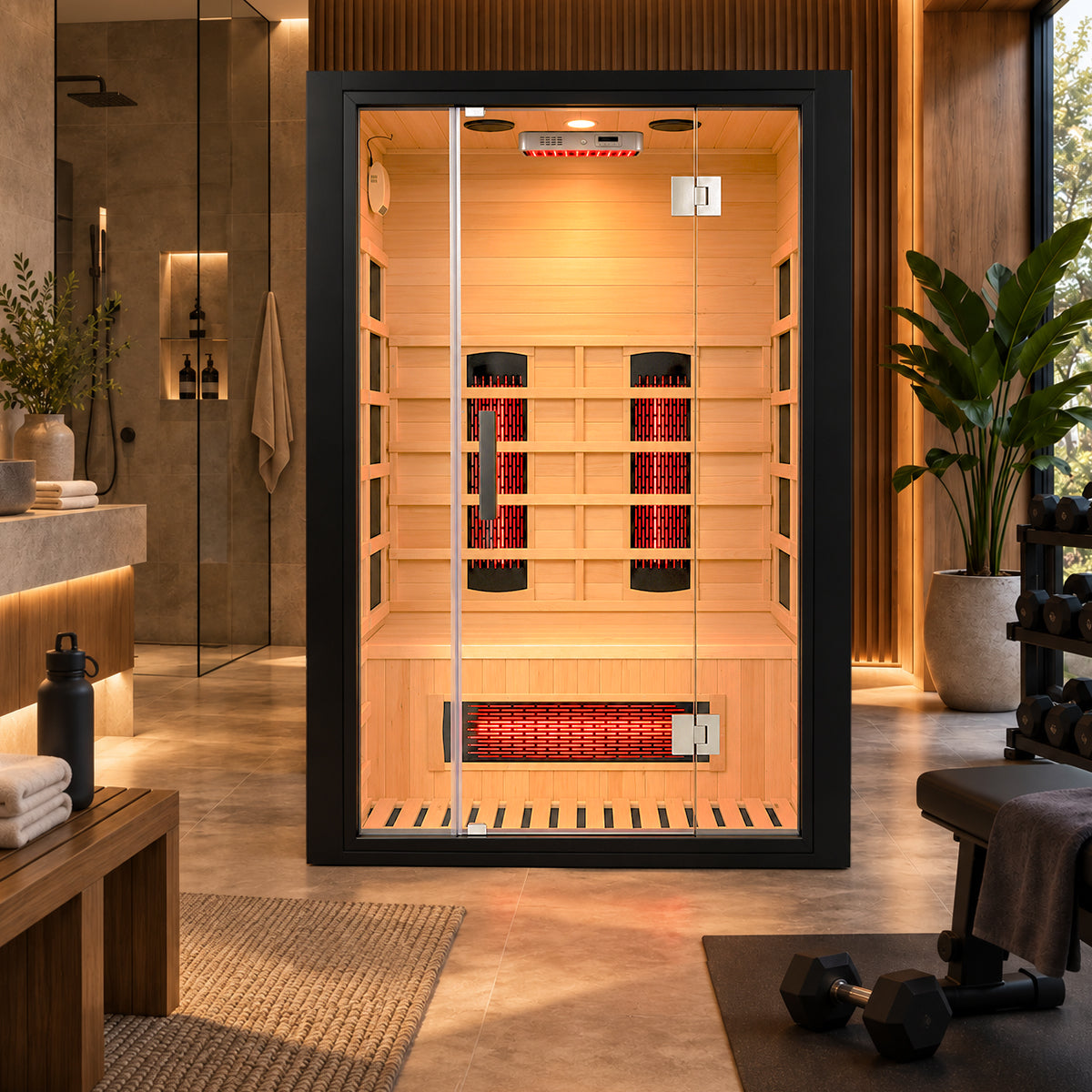 YardSauna Forest 2-Person Infrared Sauna