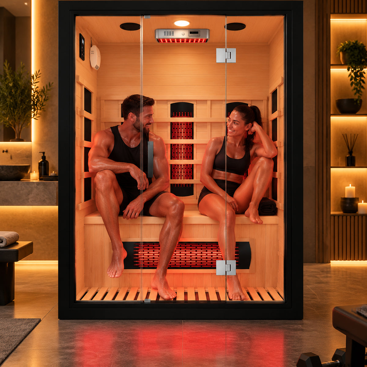 YardSauna Forest 2-Person Infrared Sauna