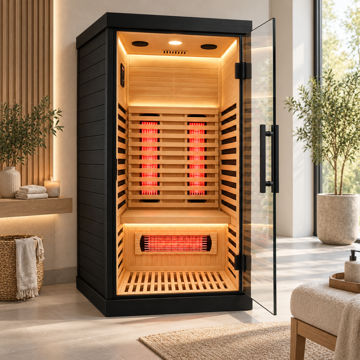 YardSauna Forest 1-Person Infrared Sauna